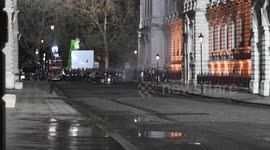 Marry Poppins Filming In Whitehall