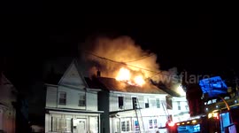 2nd Alarm Scott Street, Kulpmont, Pennsylvania (Head-on) 2