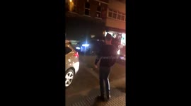 Audi Estate mowing people down outside @sugarhut last night in Brentwood, mad scenes! https://t.co/qUr1TYBpzd