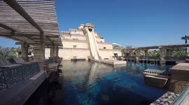 Leap Of Faith Water Slide At Atlantis Waterpark In Dubai