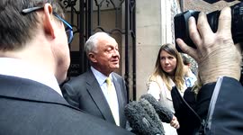 Ken Livingstone attends Anti Semitism hearing in Westminster, UK