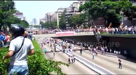 Clashes in Venezuela april 4th 2017