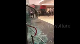 Heavy hailstorm wreaks havoc in southwestern China