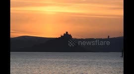 St Michaels Mount SunriseTime Lapse