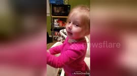 Girl, 3, creates freestyle song to ask parents for Oreos