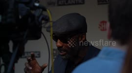 Idris Elba attends the Guerrilla UK Premiere at The Curzon,Bloomsbury,London,UK