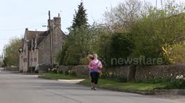 Girl told she'd never walk again is now running half MARATHONS