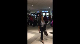 Long lines at Atlanta's Hartsfield Jackson Airport