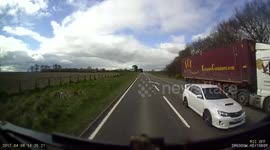 Dangerous overtake
