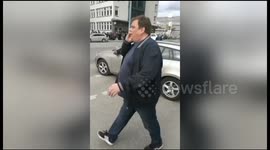 Pedestrians guided away from scene of Stockholm attack
