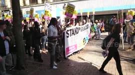 Croydon Anti Racism protest HD