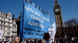 London: 'Boats are Homes' National Demo