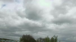 Lufthansa #LH943 engine shut down after takeoff from Manchester