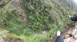 Biking Down Death Road