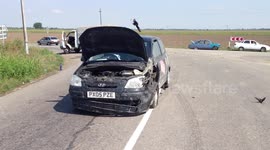 Car Crash in Russia
