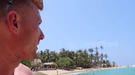 GROUP OF BACKPACKERS STUMBLE UPON BREATH TAKING BEACH!!!