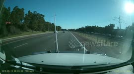 Freeway crash Mitchell Freeway perth