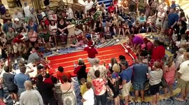 Baby race on cruise ship