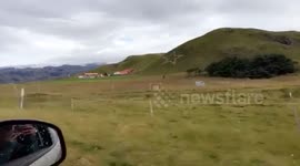 Newsflare Edit - Star on a Hill at Farmhouse Lodge in Southern Iceland