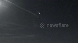 Meteorite caught on Dawlish Beach camera