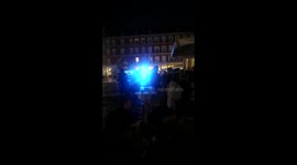 Police presence in Madrid after Leicester fans 'cause a mess'