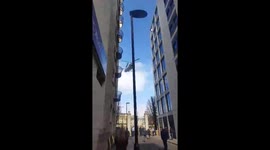 Low-flying military helicopter confuses workers in London