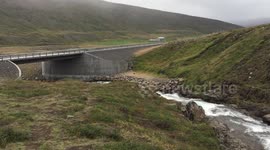 Yst Í Rjúkandi (Waterfall) on Iceland’s Ring Road