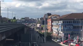Warehouse Fire Near Brent Cross, Barnet, London