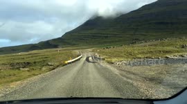 Dirt Roads in the Eastern Fjords of Iceland