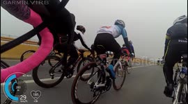 How Stupid a cycling crash can be on trek100 2017