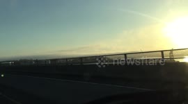 Magic Hour on the Casco Bay Bridge