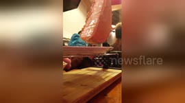 Newsflare Edit - Time lapse: Raclette - 6 minutes of pure melting cheese