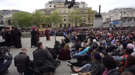 The Passion of Jesus in Trafalgar Square