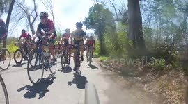 All American Road Race Crash (Bicycle Racing)