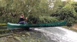 Funny canoe FAIL