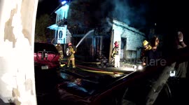 2nd alarm garage fire