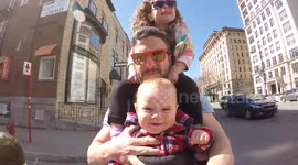 YouTuber uses GoPro footage to investigate who 'kicked' his daughter