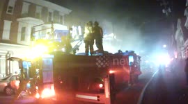 2nd Alarm Commercial building fire - Apartment building Shamokin, Pa - #4