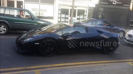 Fleet of supercars spotted in Walthamstow