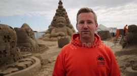 Amazing sand sculptures on show in Weston-Super-Mare