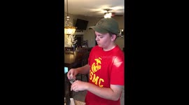 17 year old son sees color for the first time