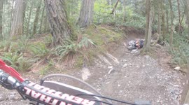 DUMBASS KID CRASHES ON DIRTBIKE!!!