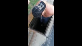 The Gus snatches a snapping turtle