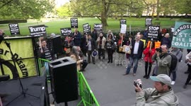No to Trump's wars, Stop nuclear confrontation