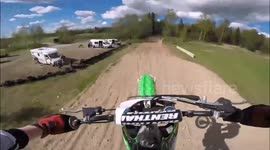 Kawasaki kx250f huge crash!