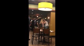 Denny's fight Connecticut