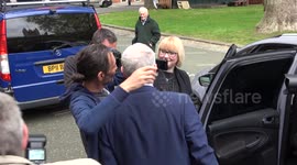Jeremy Corbyn takes time for selfie after first speech ahead of general elections