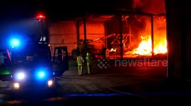 Leeds Barn Fire