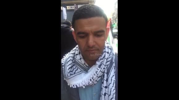 Ex ISRAELI Prisoner Mahmoud in London