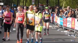 Adam Woodyatt at the London Marathon